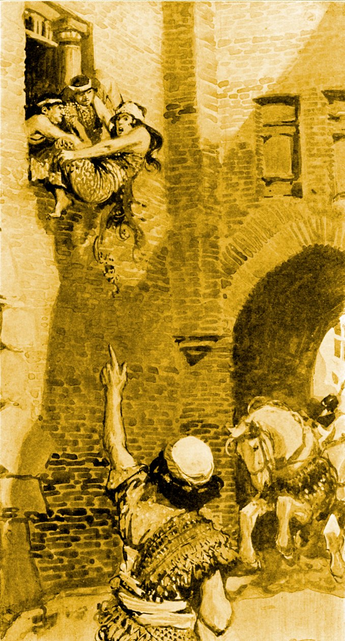Smrt Jezábel od J James Tissot - Bible od James Jacques Joseph after Tissot