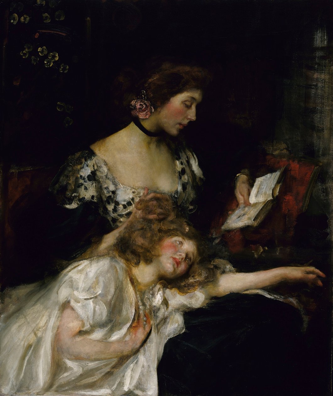 Matka a dítě (Lady Shannon a Kitty) od James Jebusa Shannon