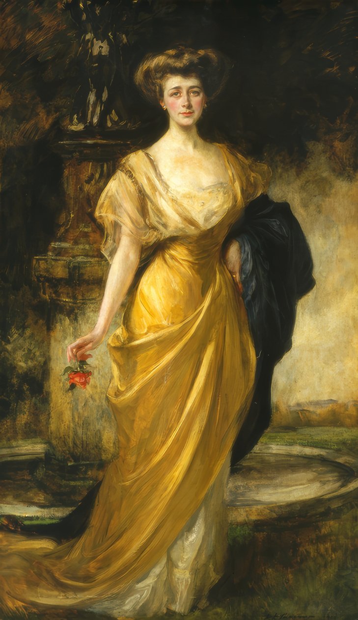 Nora McMullen Mellonová (paní Andrew W. Mellon) od James Jebusa Shannon