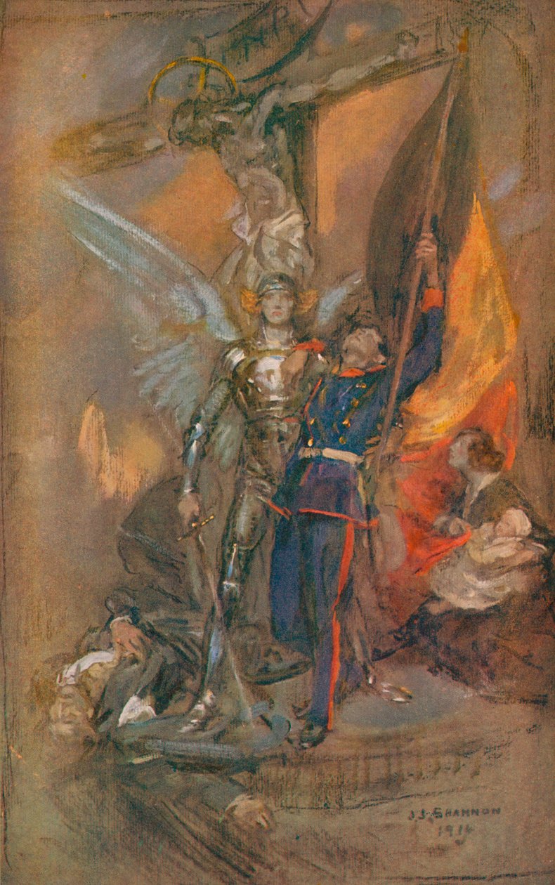 Svatý Michael Belgický, 1914, 1914 od James Jebusa Shannon