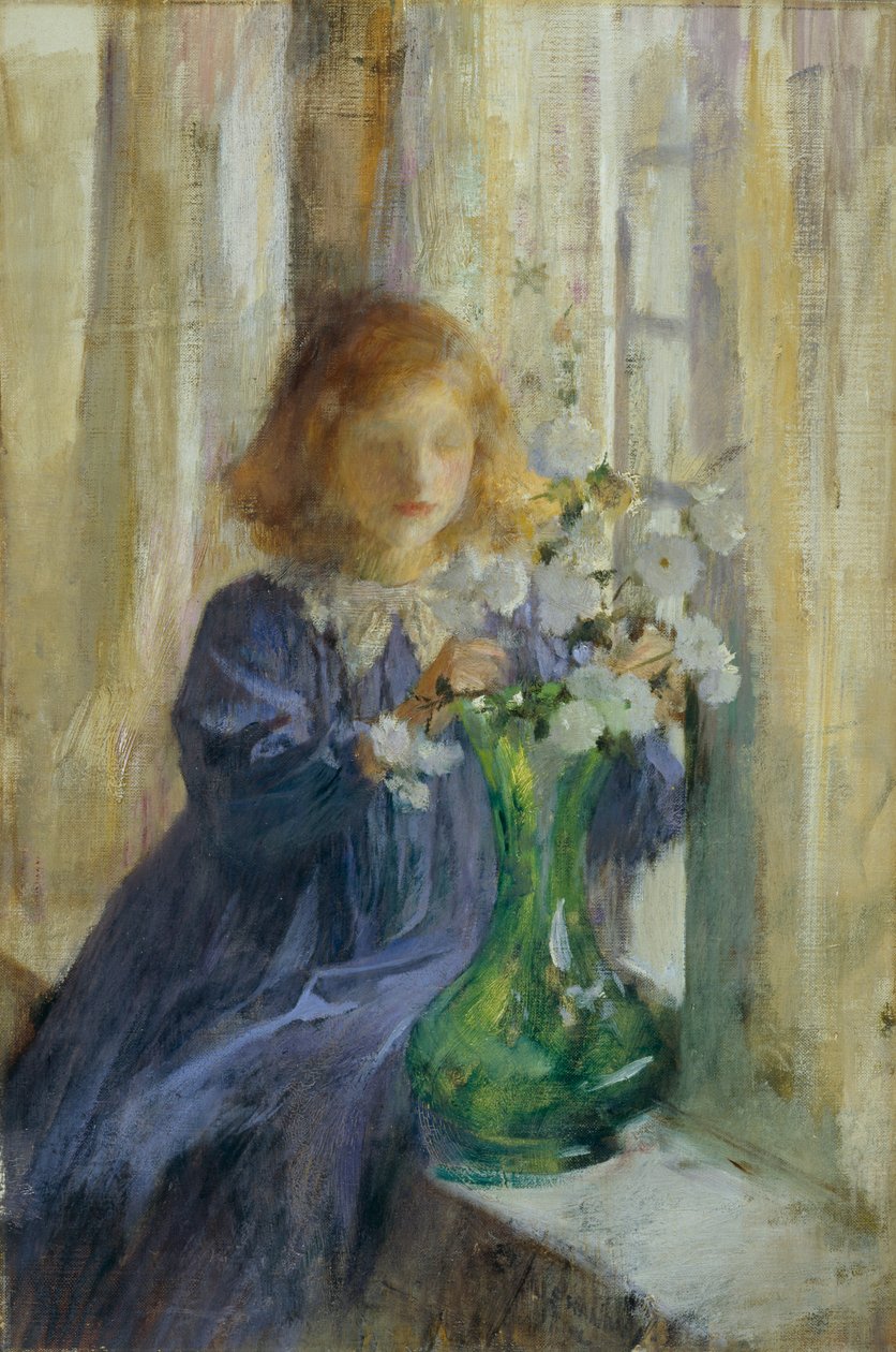 "Zelená váza", 1882-1923 od James Jebusa Shannon