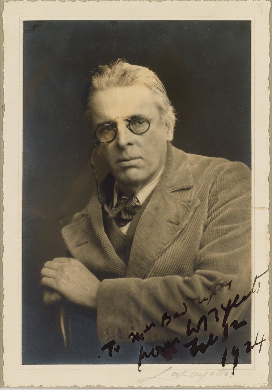 Portrét básníka Williama Butlera Yeatse 1865-1939. od James Lafayette