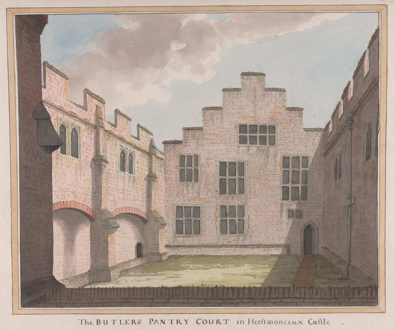 Hrad Herstmonceux, East Sussex: The Butler