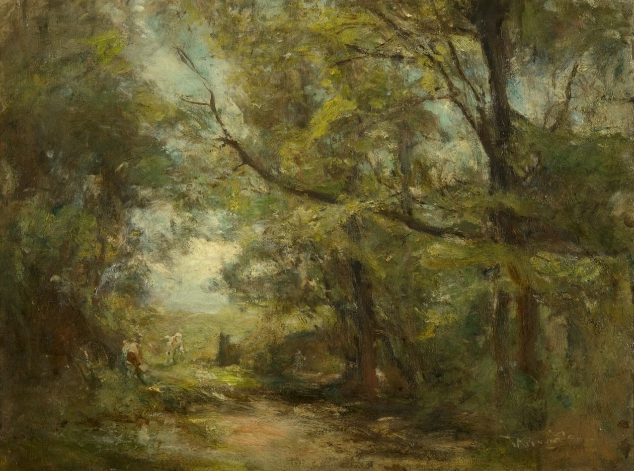 Krajina (olej na plátně) od James Lawton Wingate