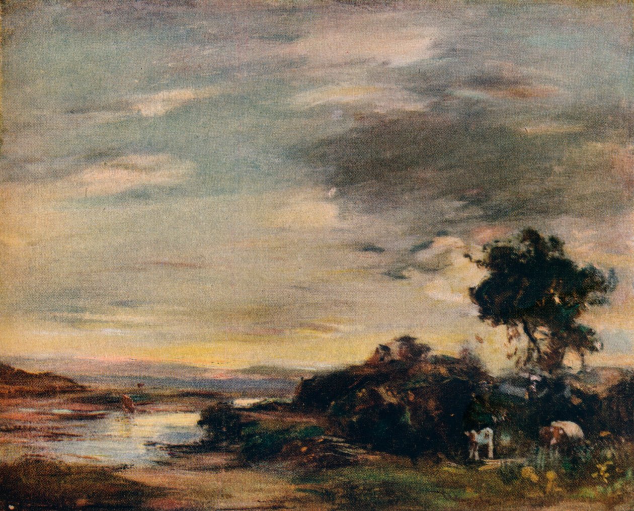 The Mouth of the Machrie, c1909 od James Lawton Wingate