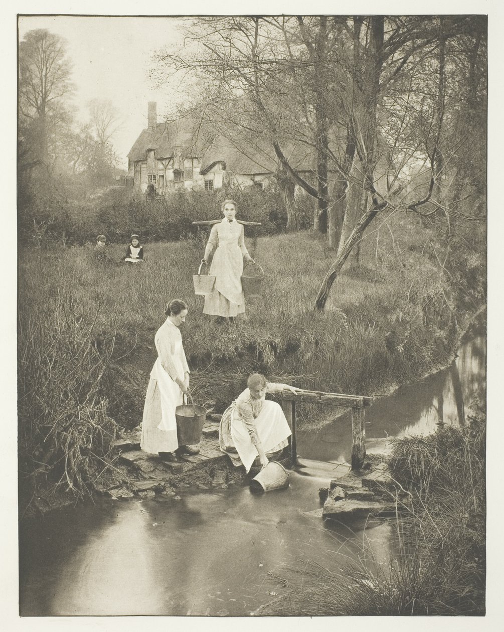 Na potoce Shottery Brook od James Leon Williams