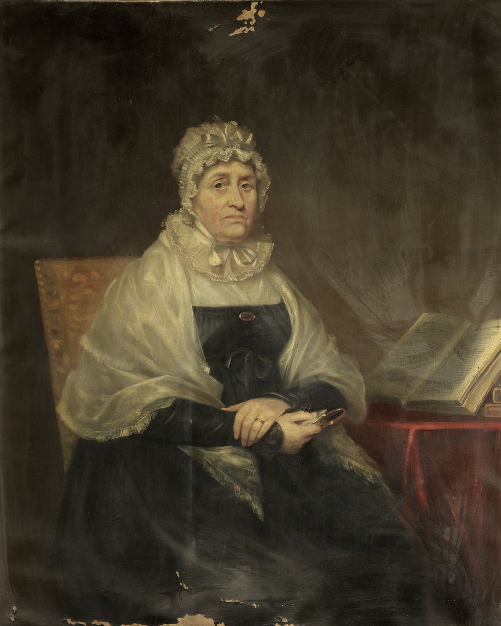 Portrét paní Wardové, kolem roku 1809 (olej na plátně) od James Lonsdale