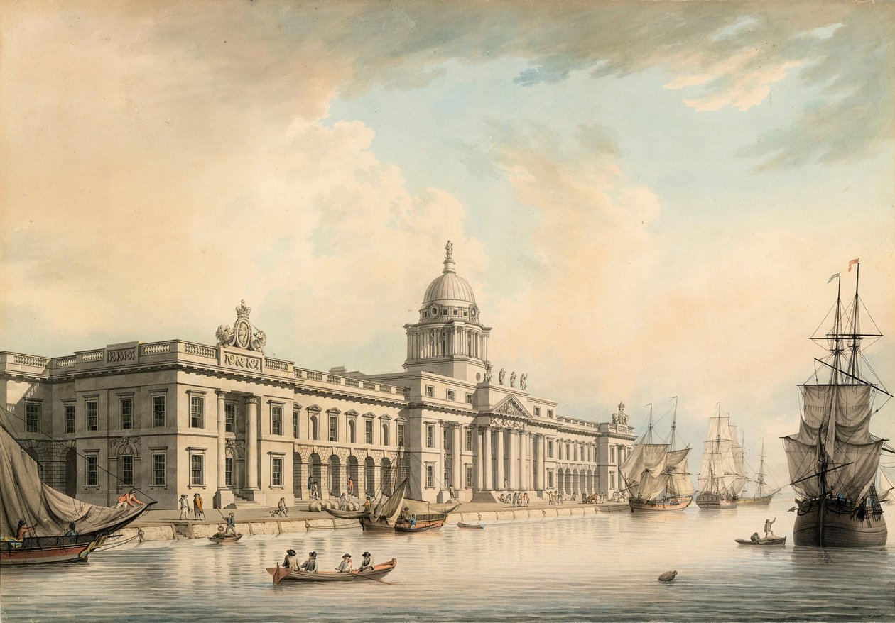Celnice, Dublin od James Malton