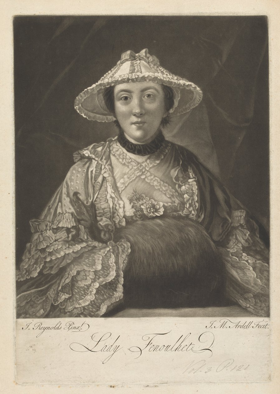 Lady Anne Fenoulhet (rozená Day) od James McArdell