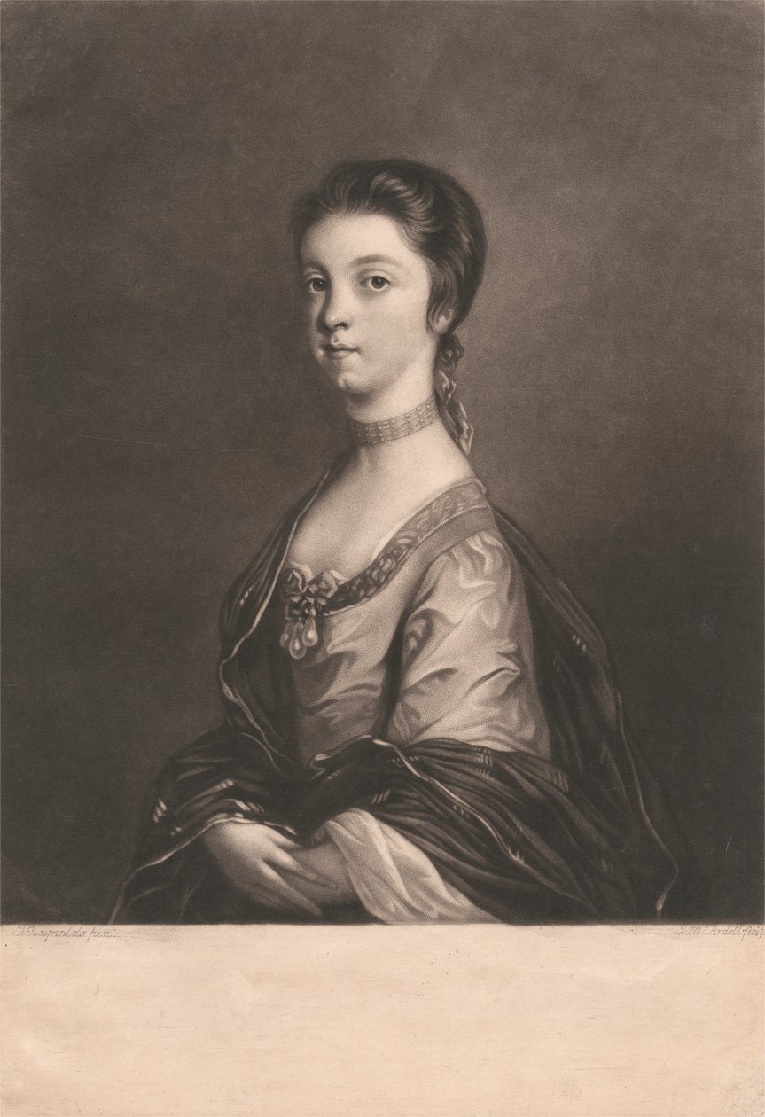 Lady Elizabeth Montagu od James McArdell