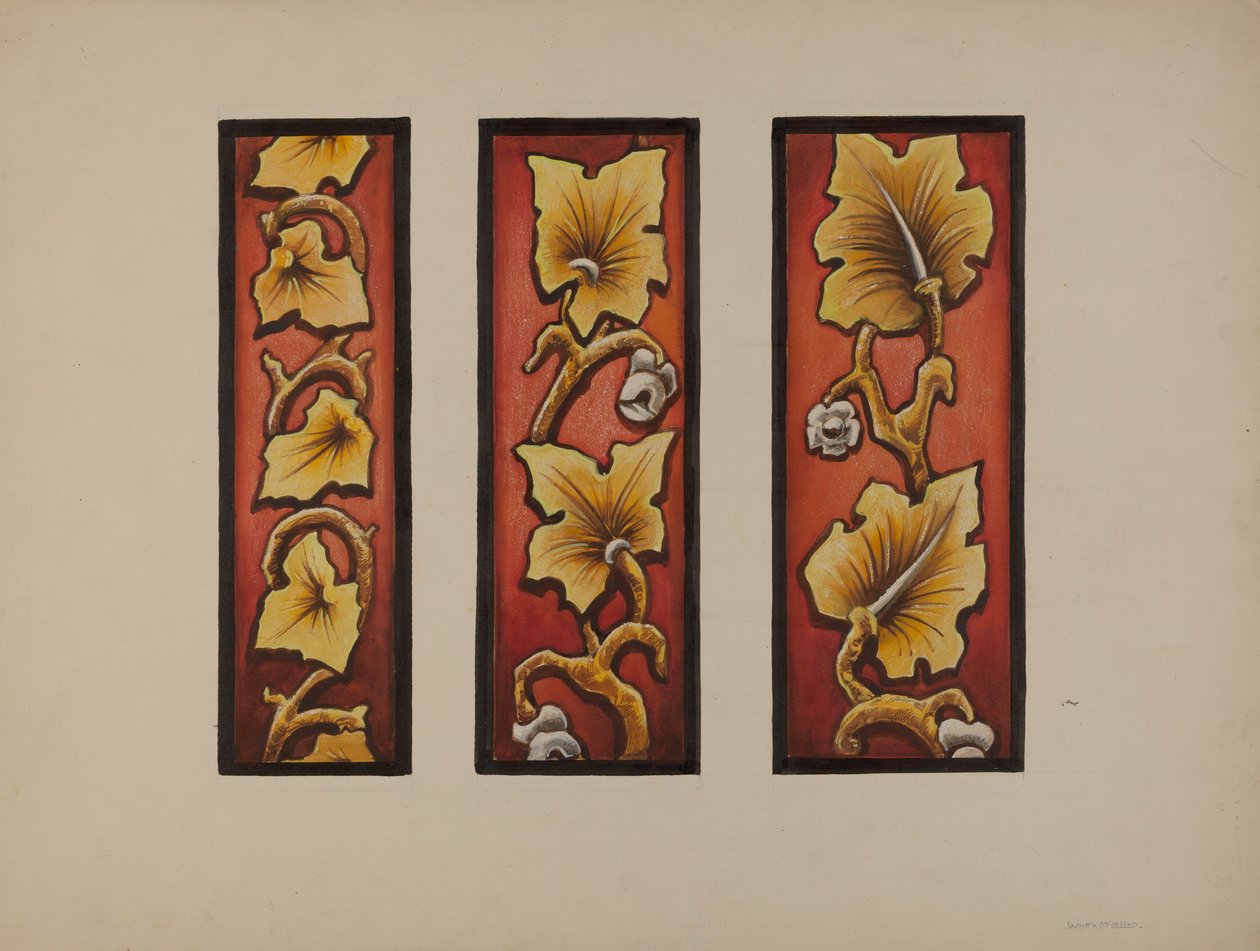 Malované sklo, c. 1937. od James McLellan
