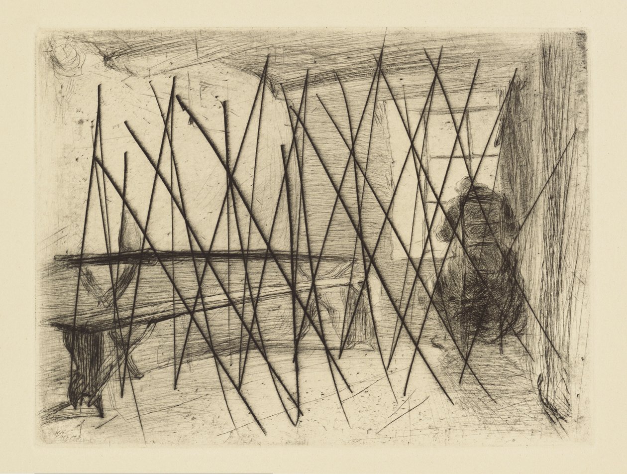 [76] Dojmy ze zrušených desek od Whistlera - Lakomec. od James Abbott McNeill Whistler