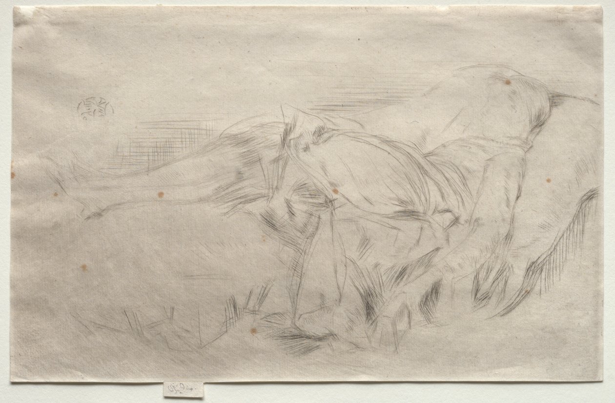 Dítě na gauči, č. 2 od James McNeill Whistler