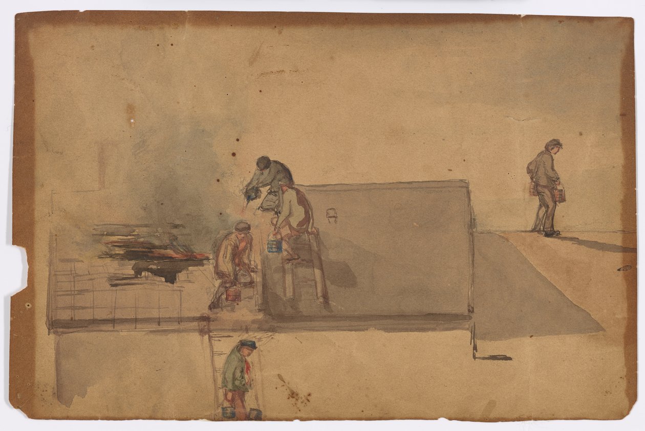 Oheň na Pomfret od James Abbott McNeill Whistler