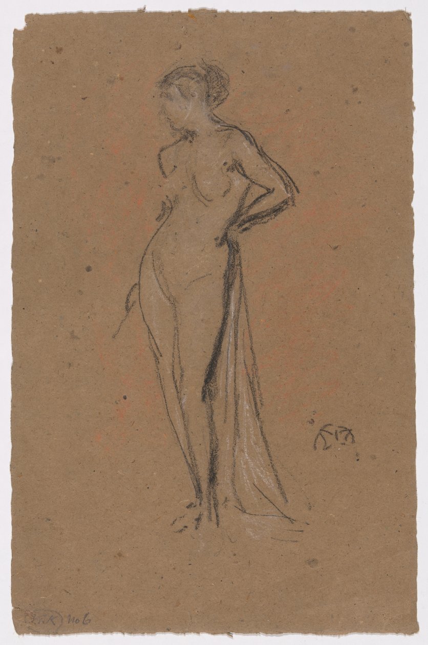 Nahá postava od James McNeill Whistler