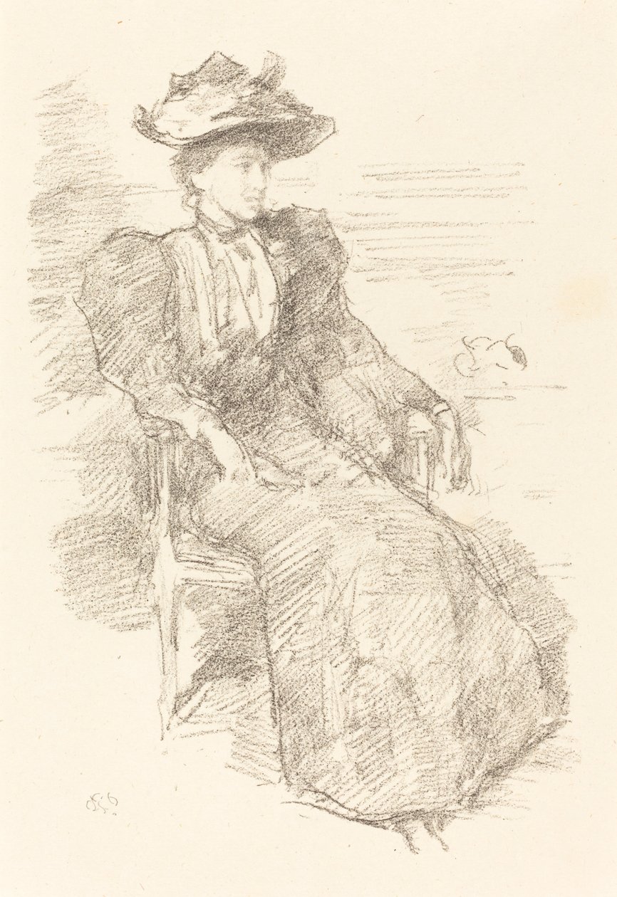 Portrét: Mildred Howells od James Abbott McNeill Whistler