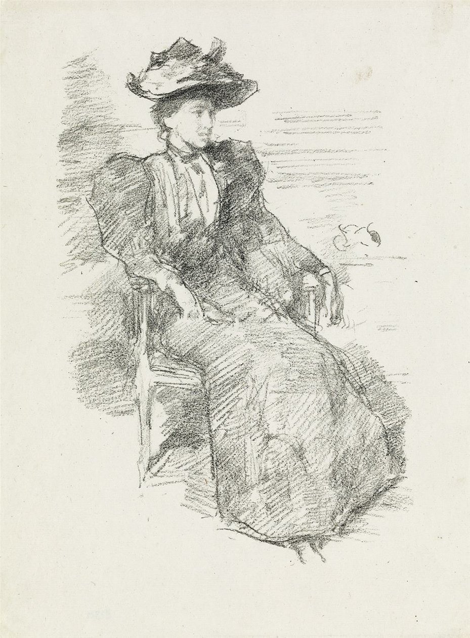 Portrét: Mildred Howells od James Abbott McNeill Whistler