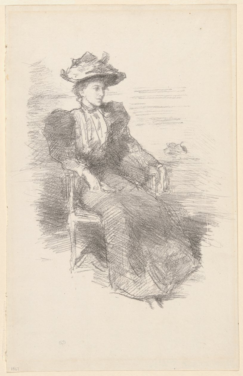 Portrét: Mildred Howells od James Abbott McNeill Whistler