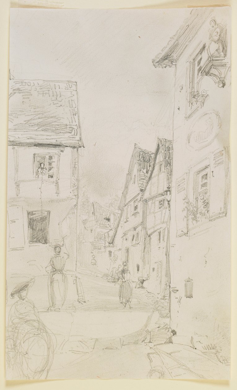 Pouliční scéna od James Abbott McNeill Whistler
