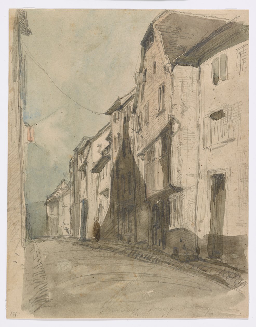Ulice v Saverne od James Abbott McNeill Whistler