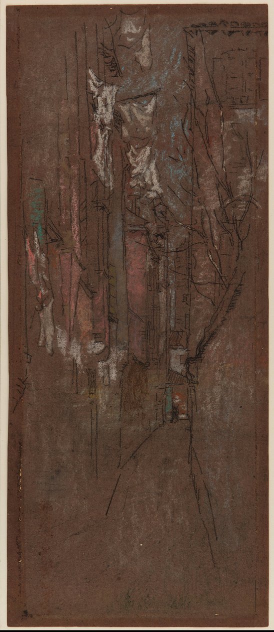Ulice v Benátkách od James Abbott McNeill Whistler