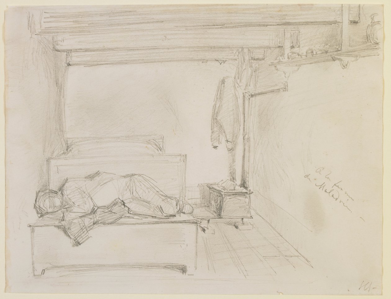 Na farmě Maladrie od James Abbott McNeill Whistler