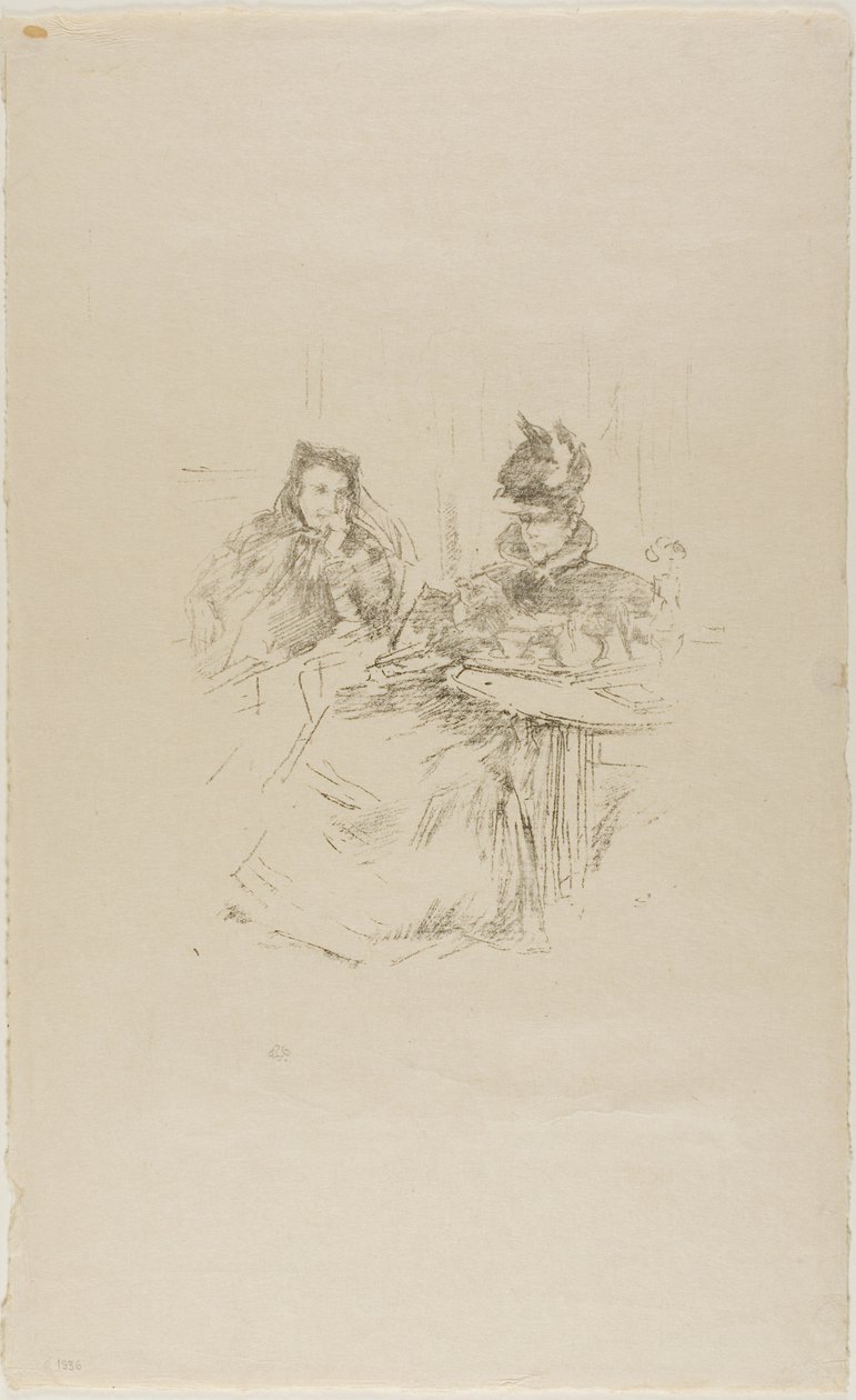 Odpolední čaj od James Abbott McNeill Whistler