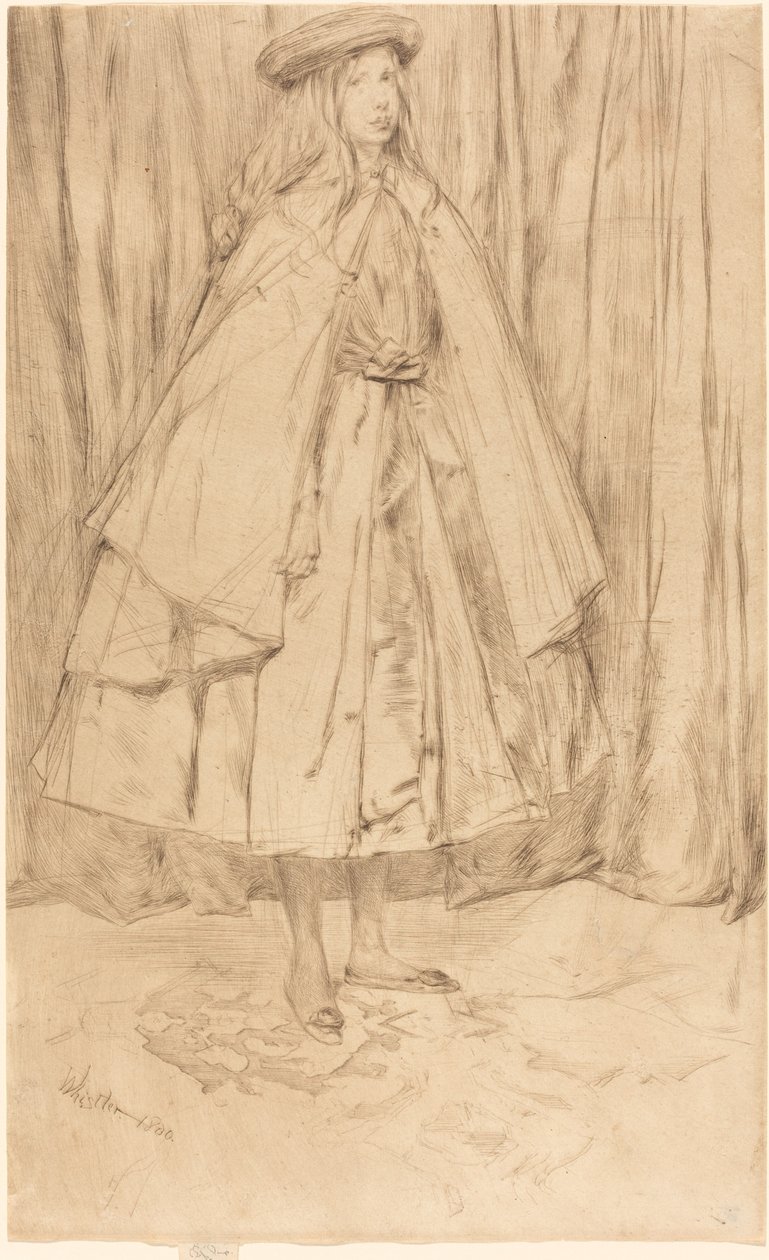 Annie Hadenová od James Abbott McNeill Whistler