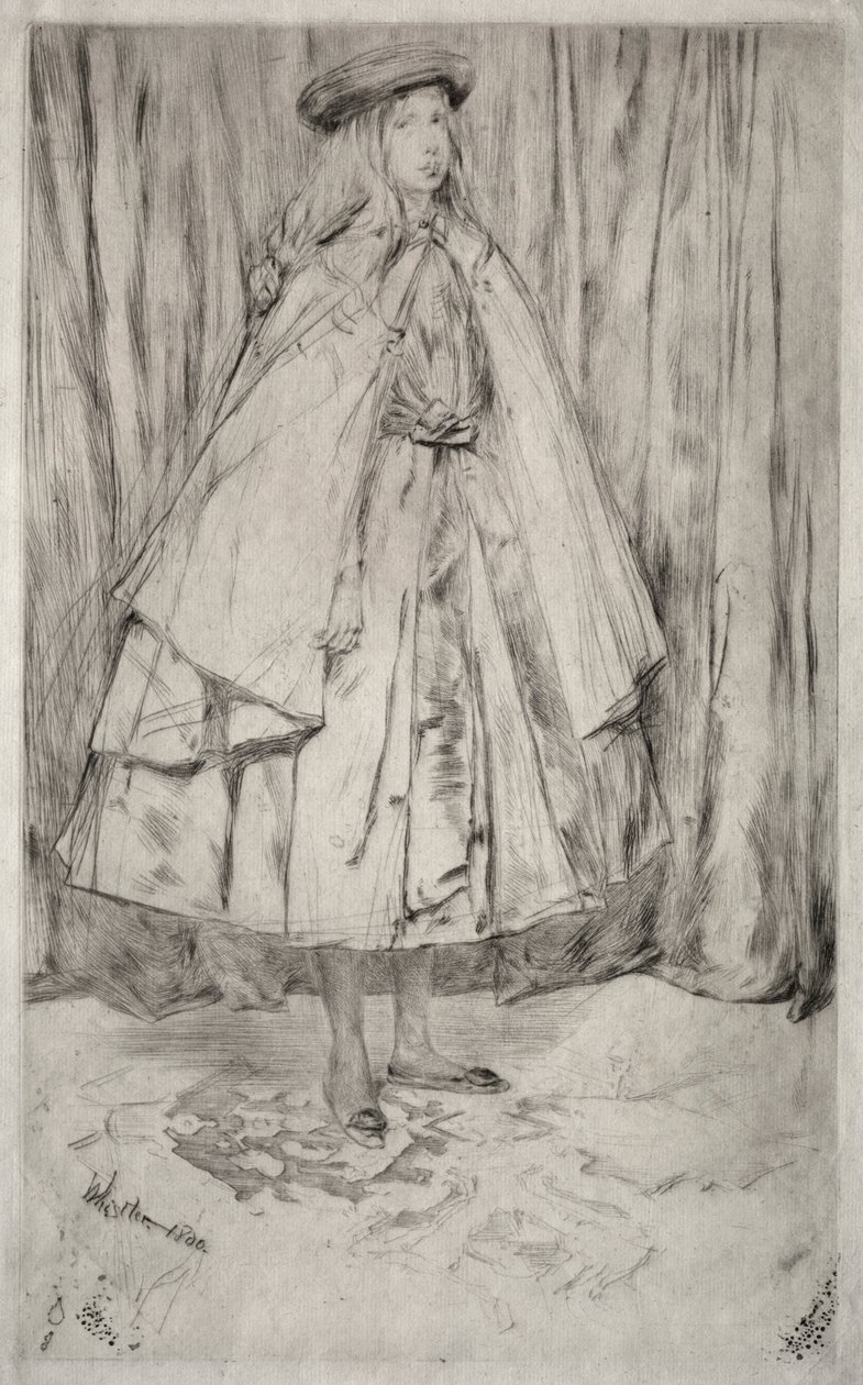 Annie Hadenová od James Abbott McNeill Whistler