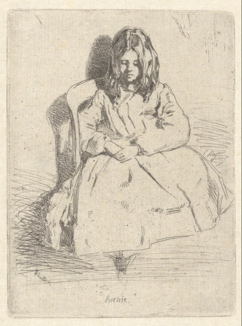 Annie, sedni si od James Abbott McNeill Whistler