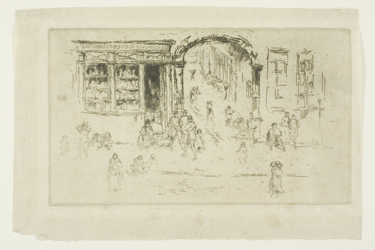 Archway, Brusel od James Abbott McNeill Whistler
