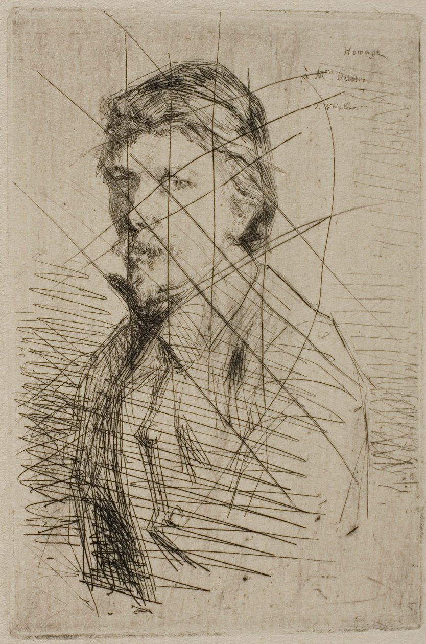 Auguste Delâtre, tiskař od James McNeill Whistler