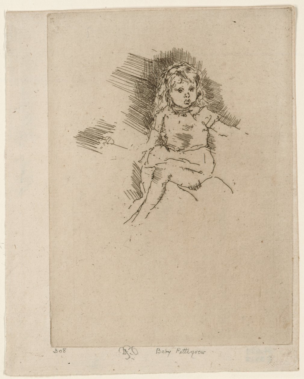 Dítě Pettigrew od James Abbott McNeill Whistler