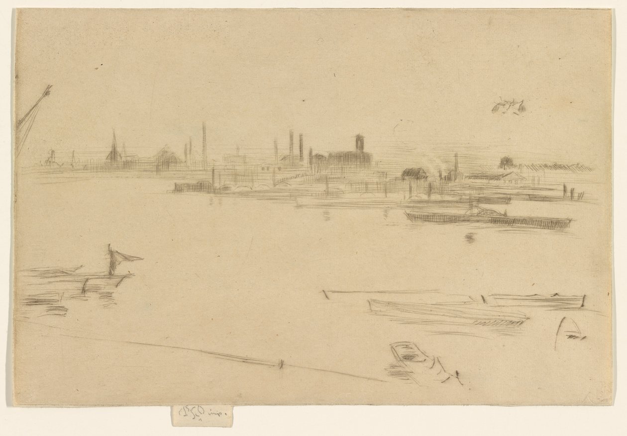 Battersea Morn od James Abbott McNeill Whistler