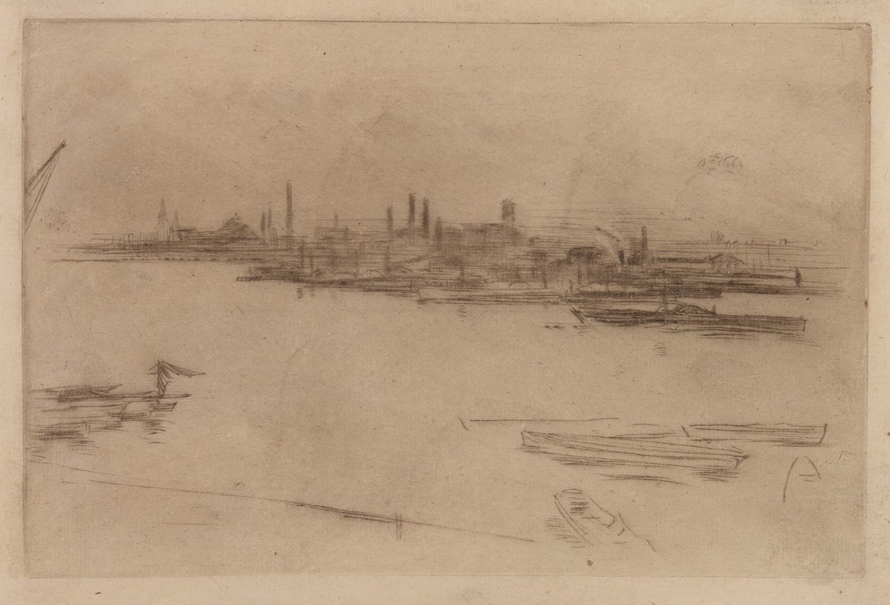 Battersea Morn od James Abbott McNeill Whistler
