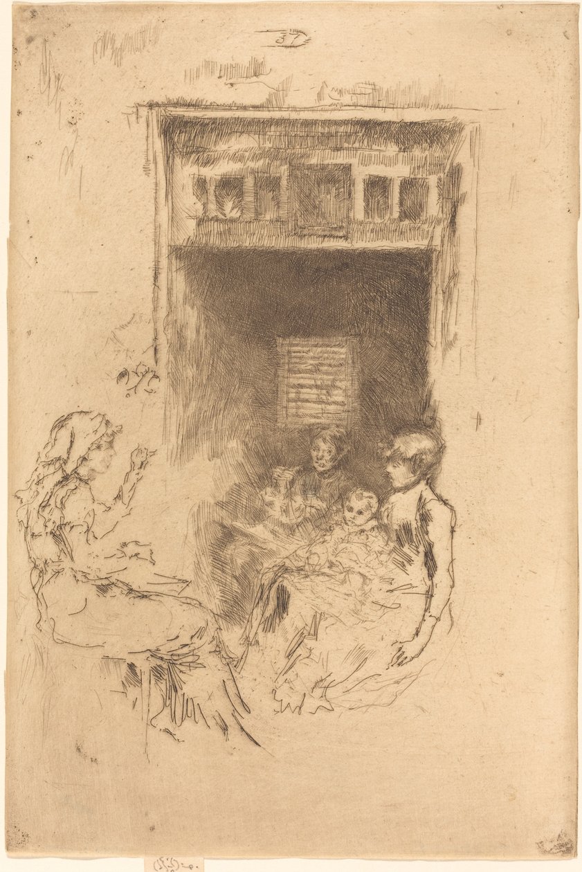 Navlékače korálků od James Abbott McNeill Whistler