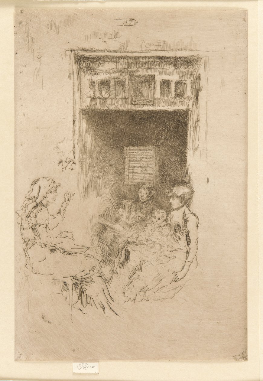 Navlékače korálků od James Abbott McNeill Whistler
