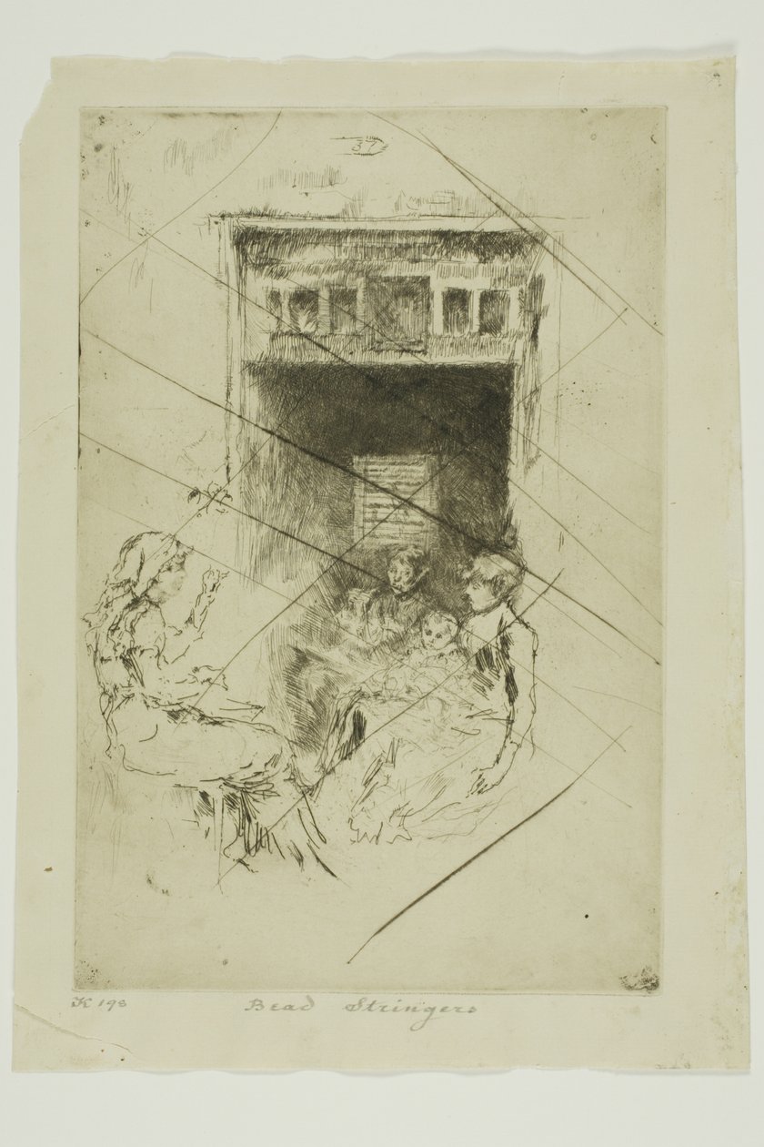 Navlékače korálků od James Abbott McNeill Whistler