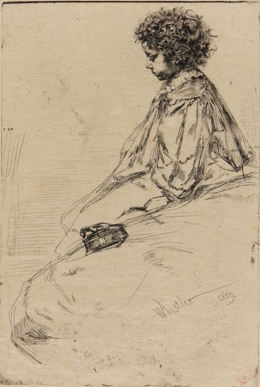 Bibi Lalouetteová od James Abbott McNeill Whistler