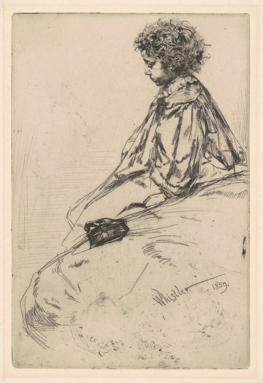Bibi Lalouetteová od James Abbott McNeill Whistler