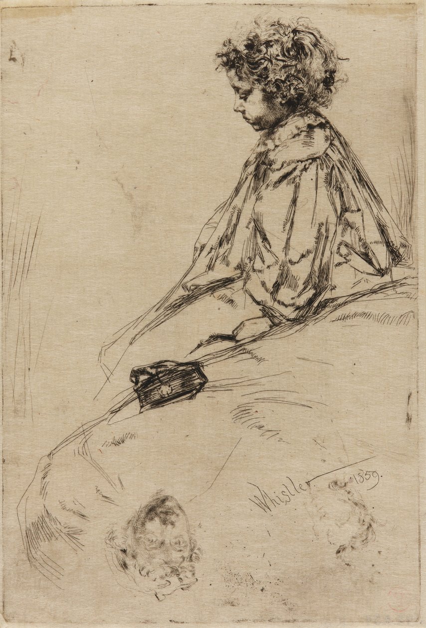 Bibi Lalouetteová od James Abbott McNeill Whistler