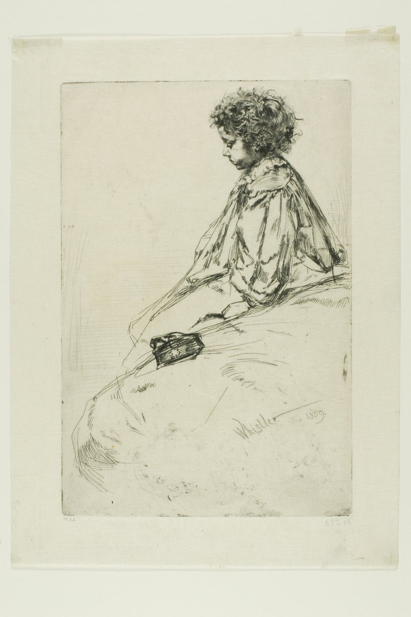 Bibi Lalouetteová od James Abbott McNeill Whistler