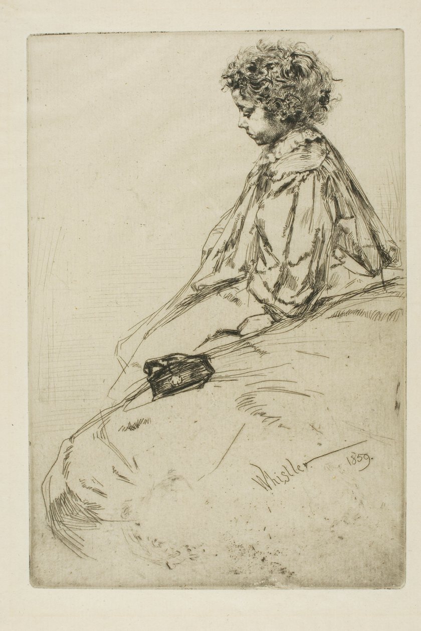 Bibi Lalouetteová od James Abbott McNeill Whistler