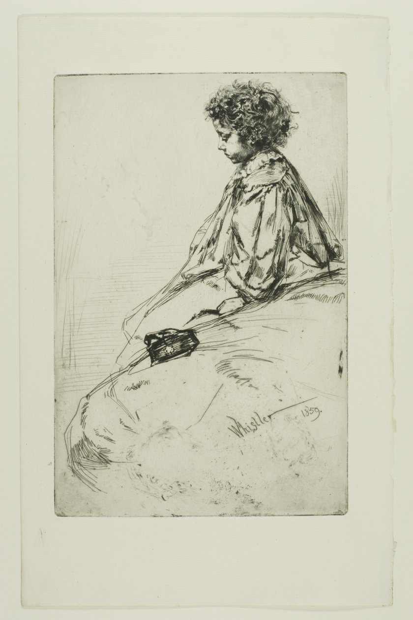 Bibi Lalouetteová od James Abbott McNeill Whistler
