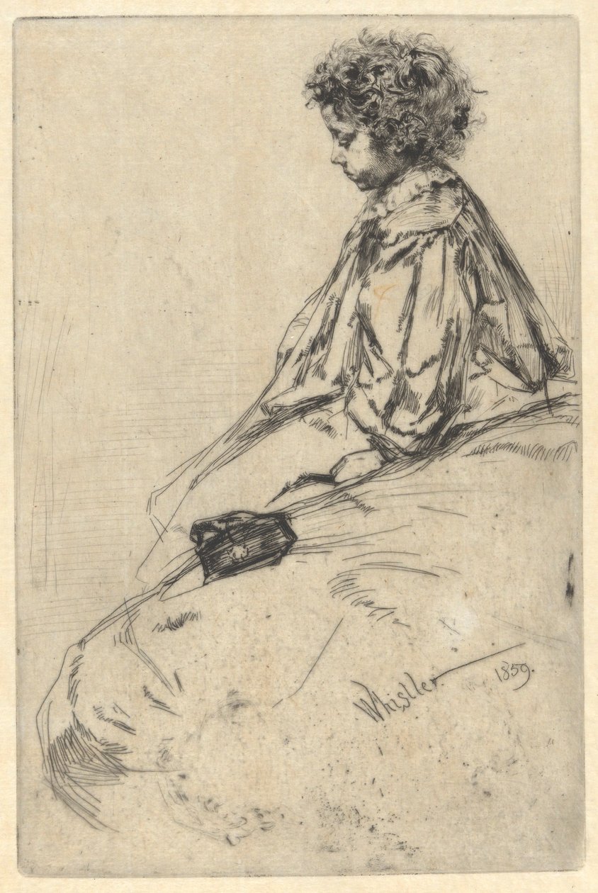Bibi Lalouetteová od James Abbott McNeill Whistler