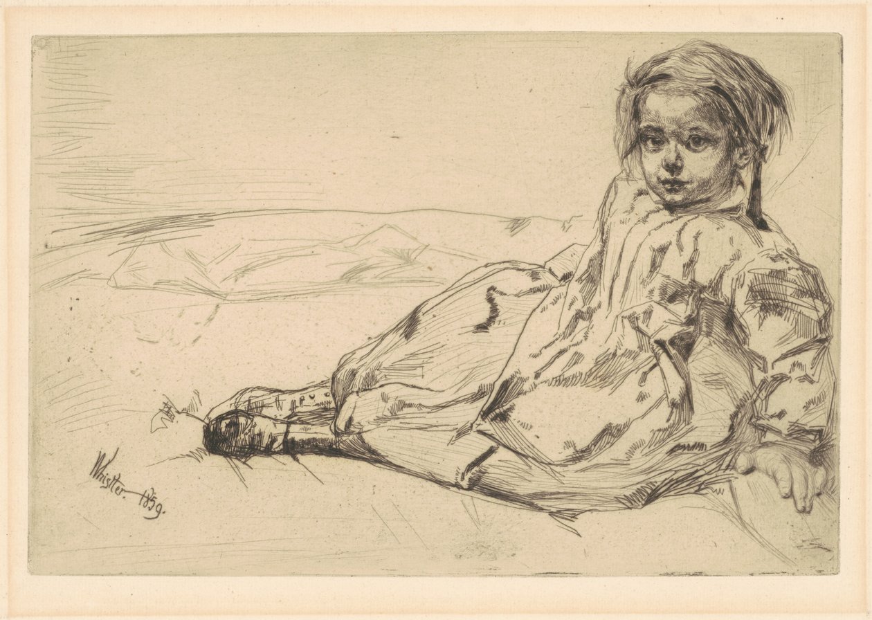 Bibi Valentin od James Abbott McNeill Whistler
