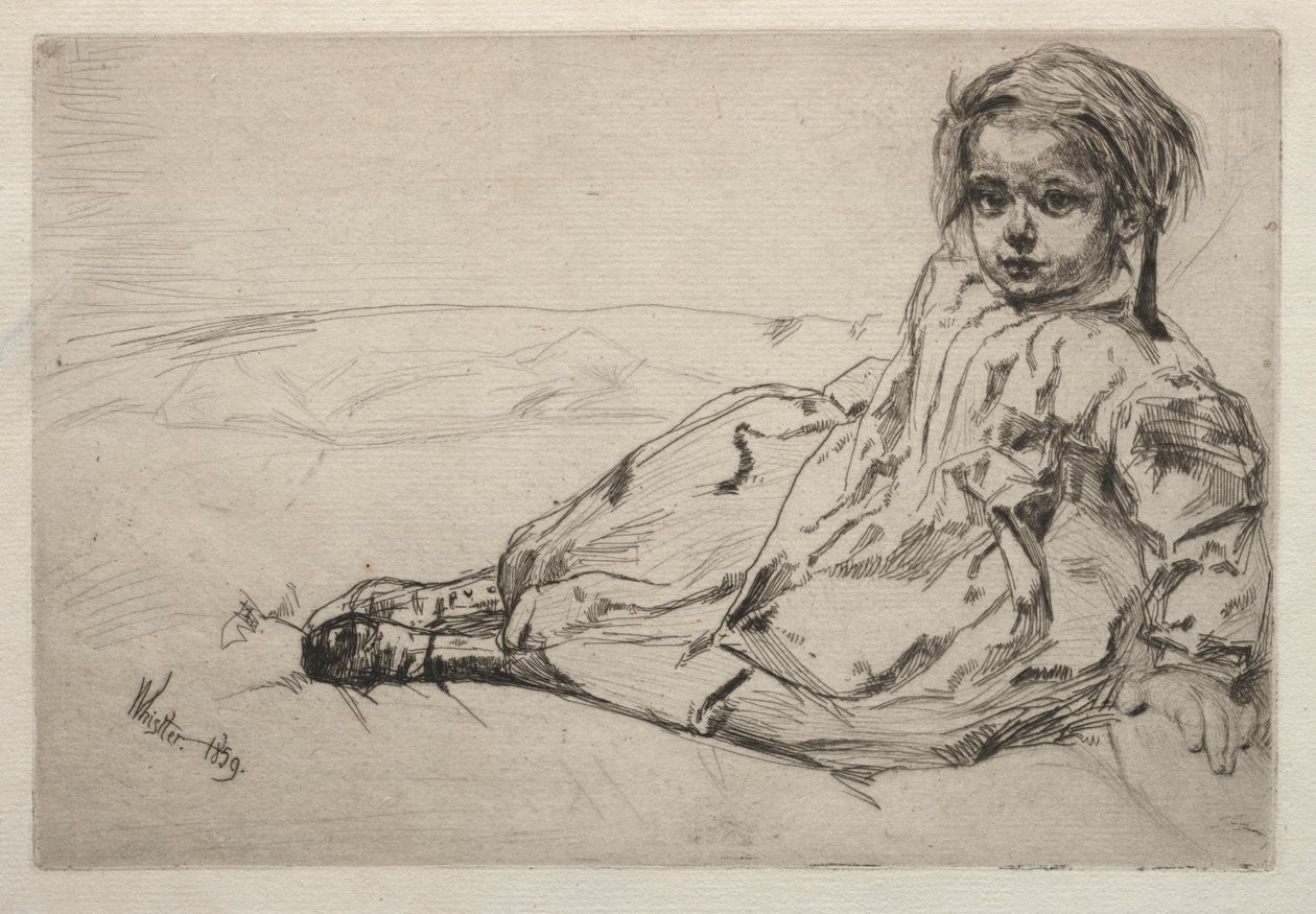 Bibi Valentine od James McNeill Whistler