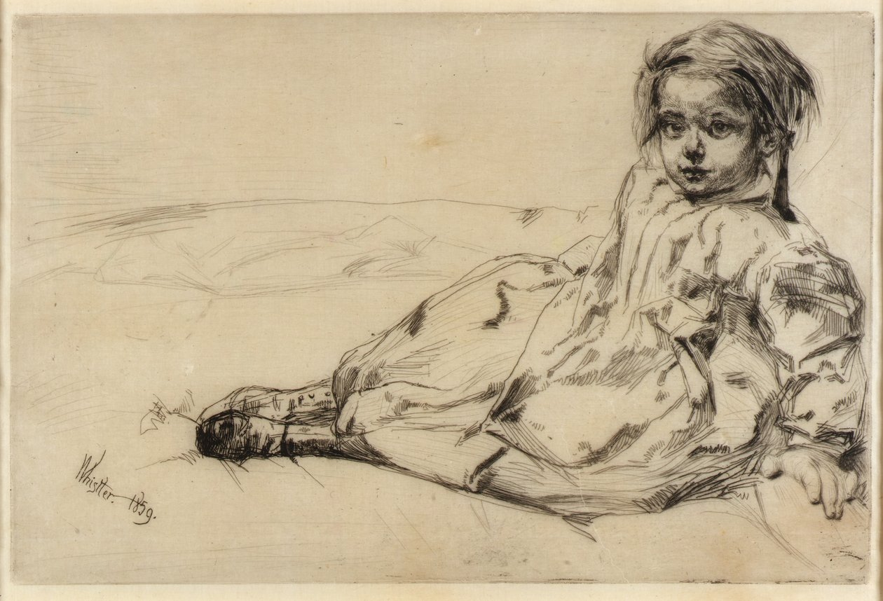 Bibi Valentine od James McNeill Whistler