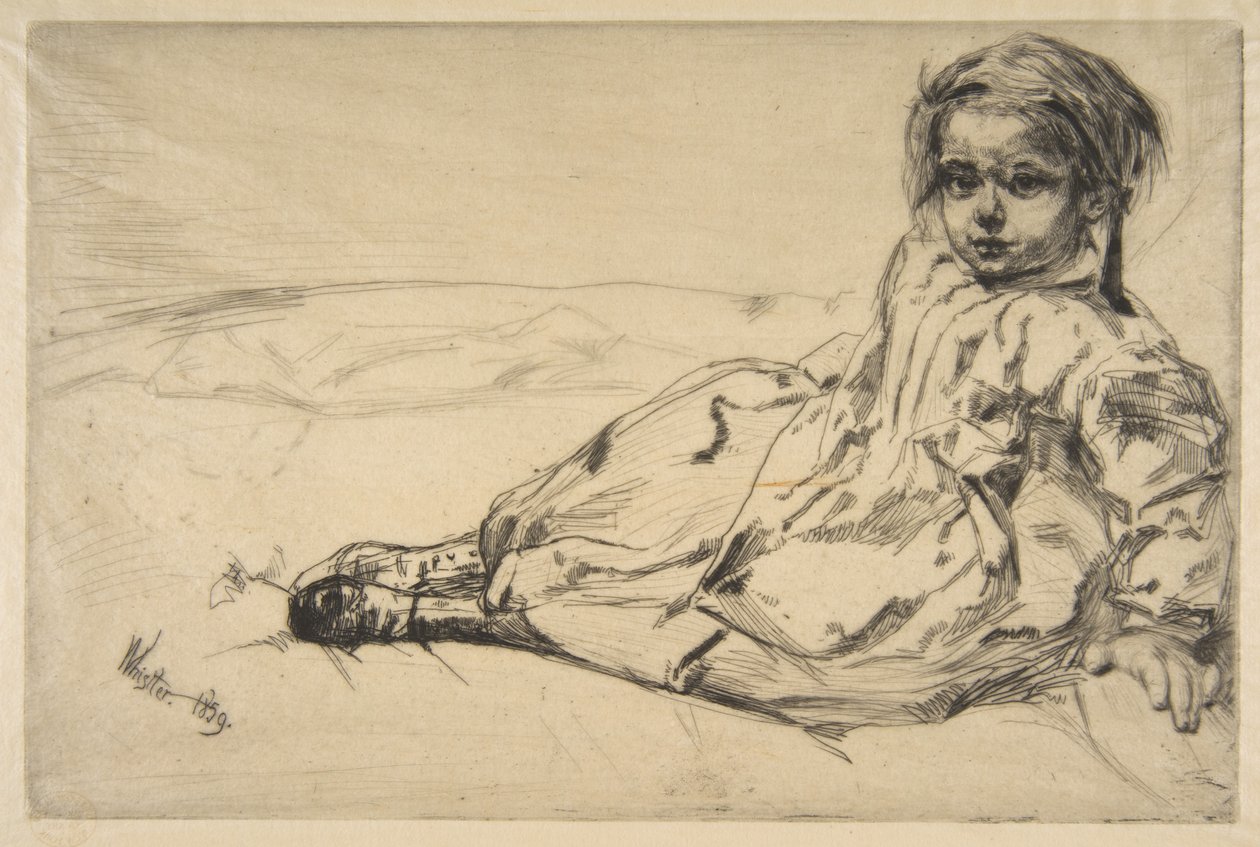 Bibi Valentin od James McNeill Whistler