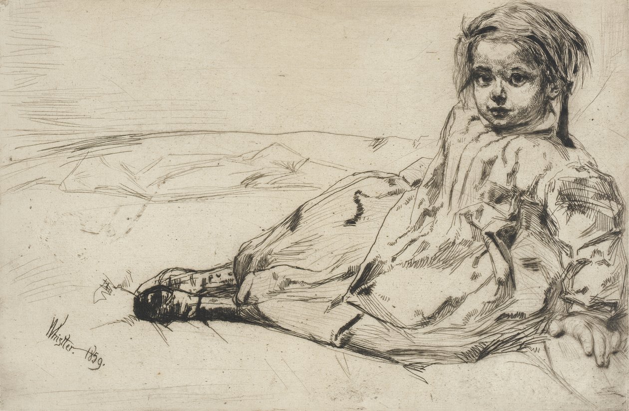 Bibi Valentin od James McNeill Whistler